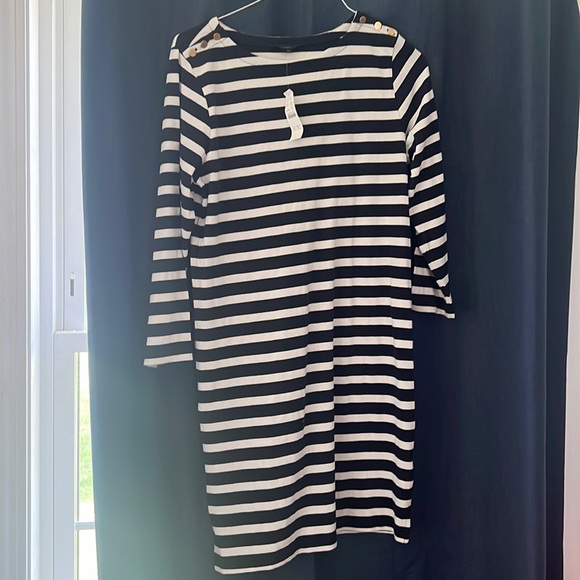 J. Crew Dresses & Skirts - J crew stripe dress nwt